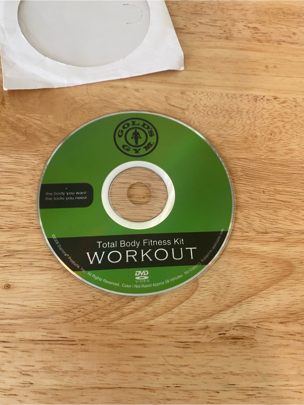 Gold's Gym Total Body Band Workout DVD -
